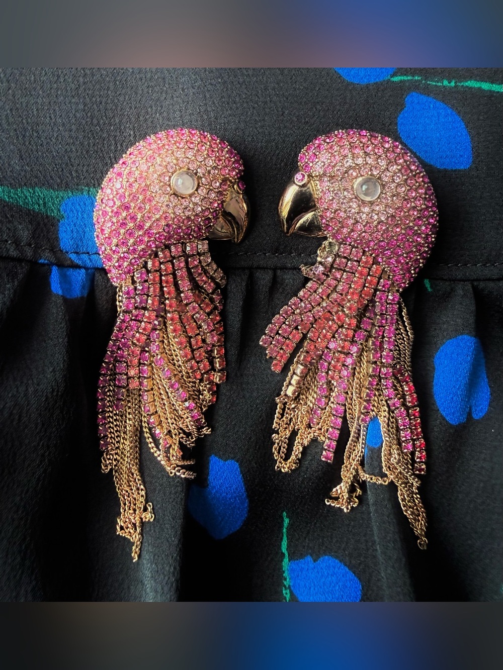Kate Spade Tropical Paradise Parrot Earrings